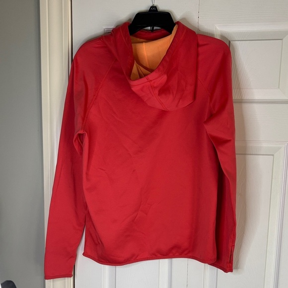 Nike Red Hoodie with Orange Accents - Picture 3 of 5